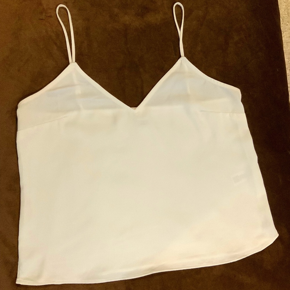 A New Day White M Camisole Officecore Date Minimalist Cottagecore Coastal